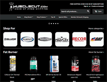 Tablet Screenshot of musclecut.com